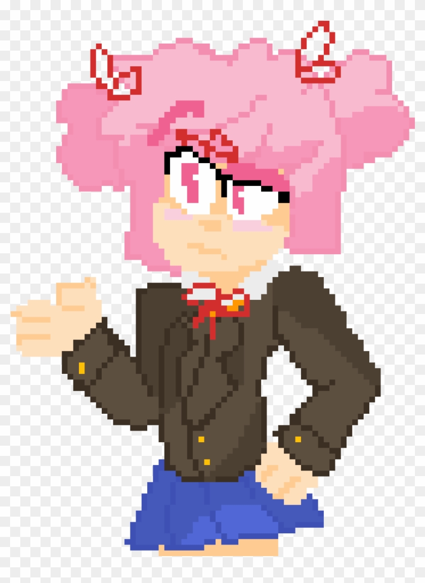 Natsuki - Cartoon Clipart #206583