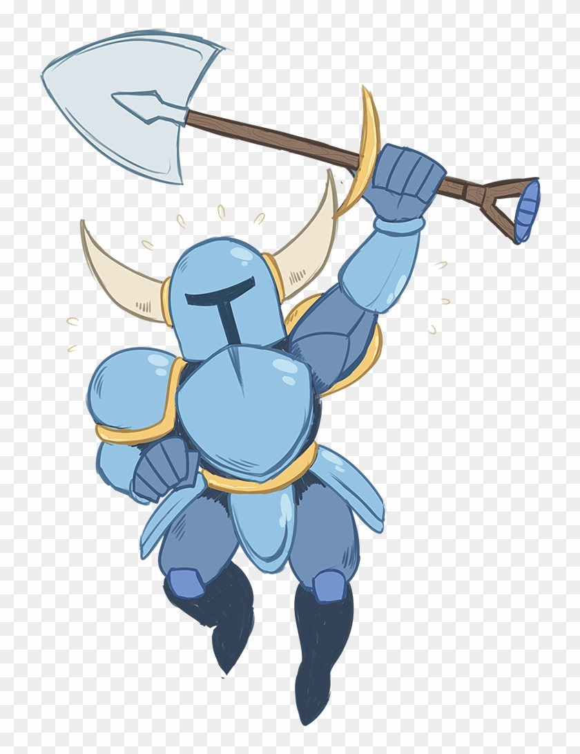 Shovel Knight - Cartoon Clipart #206614