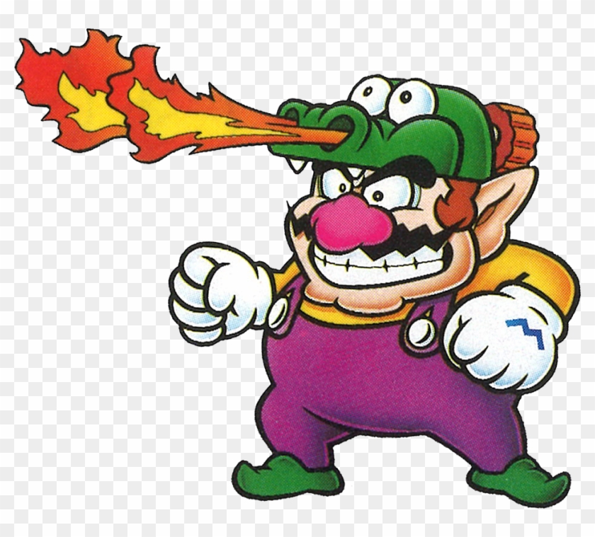 Dragon Wario - Wario Land Dragon Hat Clipart