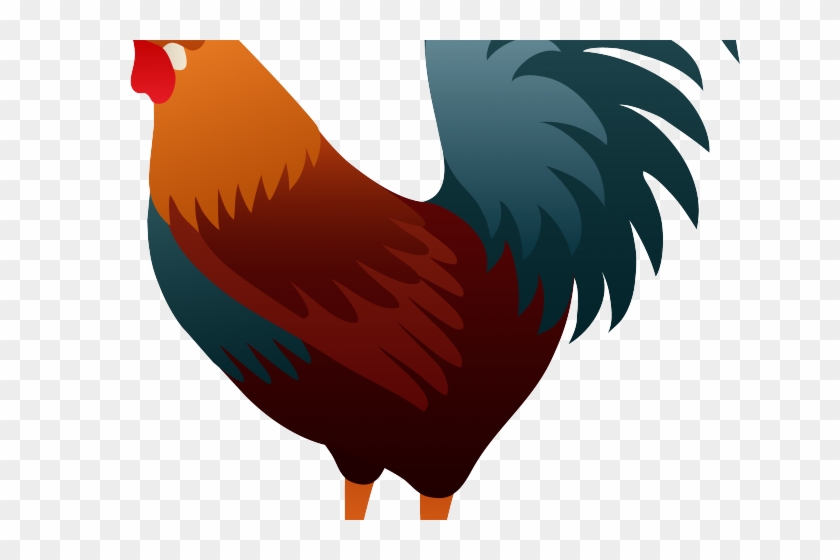 Chicken Clipart Rooster - Rooster Png Transparent Png