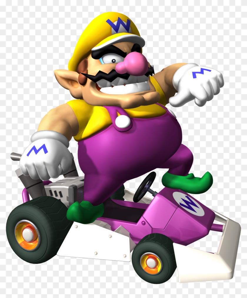 Clip Art Transparent Library Kart D Fantendo Nintendo - Mario Kart Characters Wario - Png Download #207191