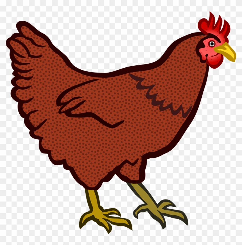 Clipart Royalty Free Library Galliformes Cochin The - Hen Clipart - Png Download