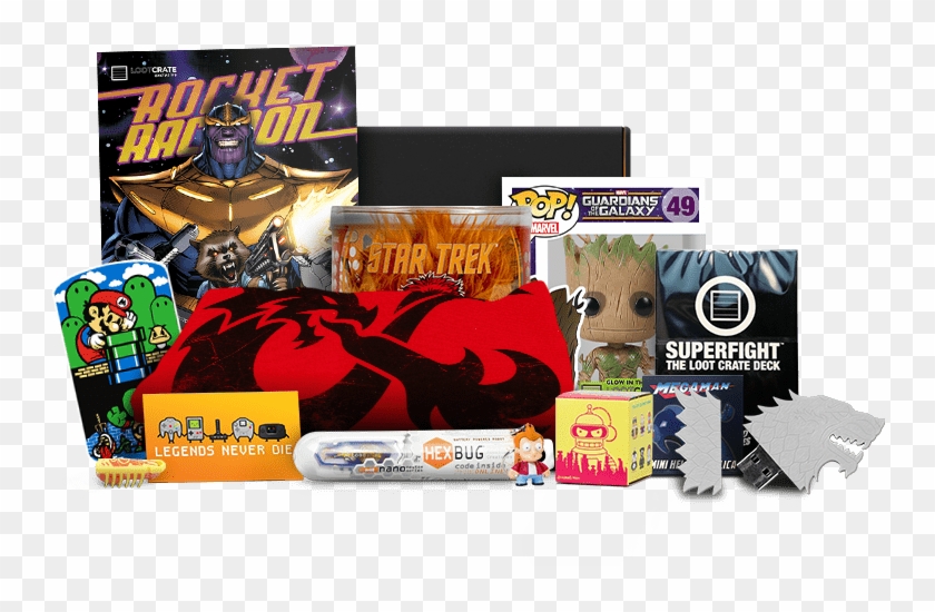 Loot Crate Coupon Save 10% Off Any Order - Action Figure Clipart #207431