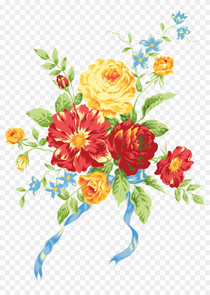 1179 X 1600 25 - Realistic Flowers Clip Art - Png Download