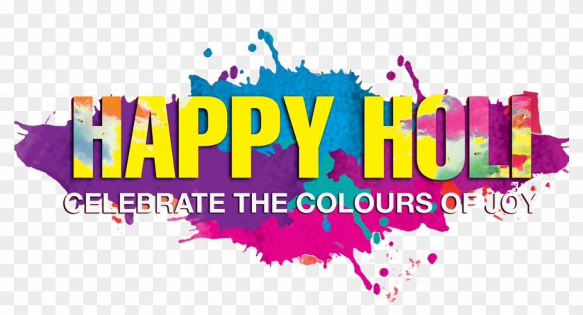 Happy Holi Text Png , Png Download - Happy Holi Text Png Clipart #207556