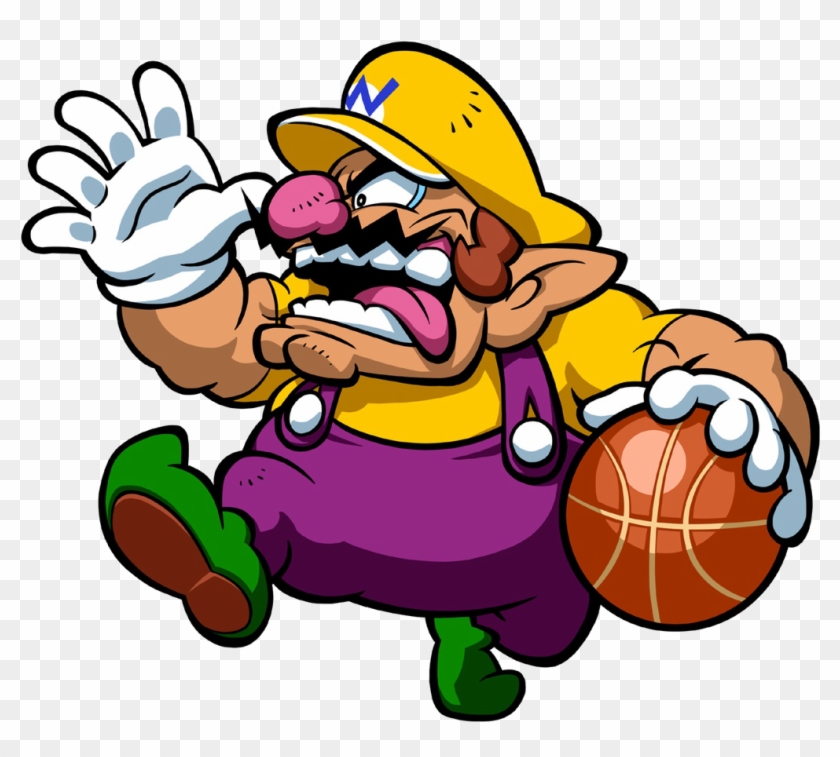 Wii U/3ds Downloads For May 11th, - Mario Hoops 3 On 3 Art Clipart