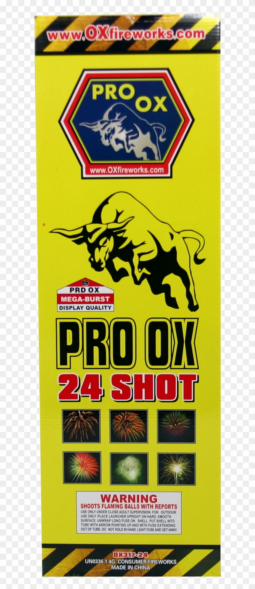 Pro Ox 24 Shot 24 Pack - Poster Clipart