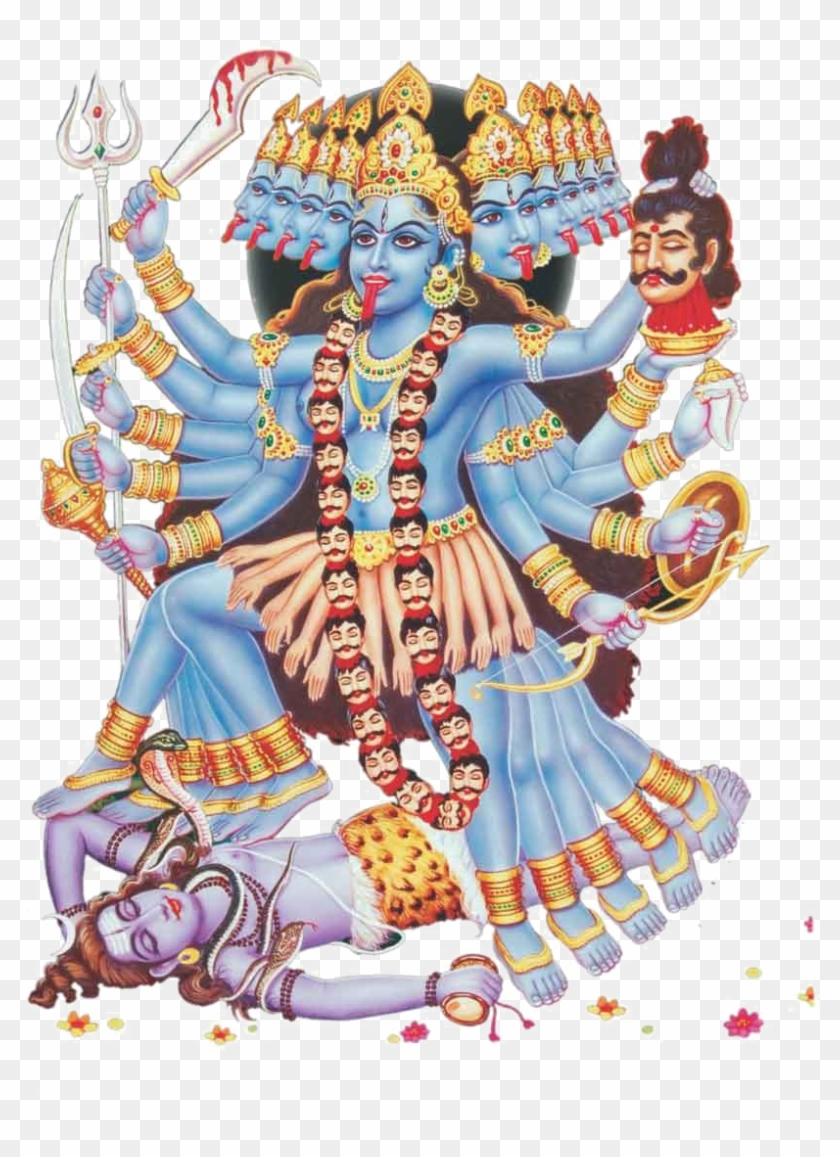 Kali Mata Png Image Background - Kali Maa Png Hd Clipart