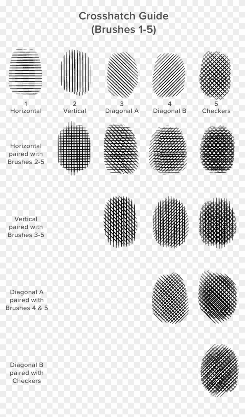 A Demo Of The First 5 Brushes In The Set - Circle Clipart #207944