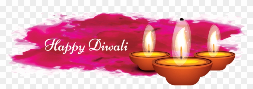 Diwali Post - Modern Diwali Diya Clipart - Png Download