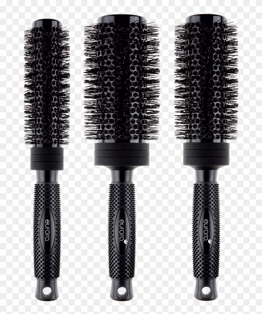 Eufora Round Brush In Small, Medium, And Large Sizes - Eufora Round Brush Clipart