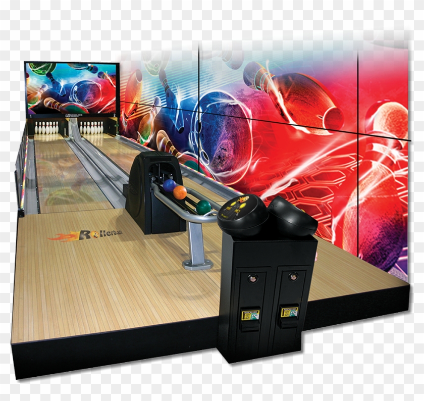 Rollerball Mini Bowling - Ten-pin Bowling Clipart #208120