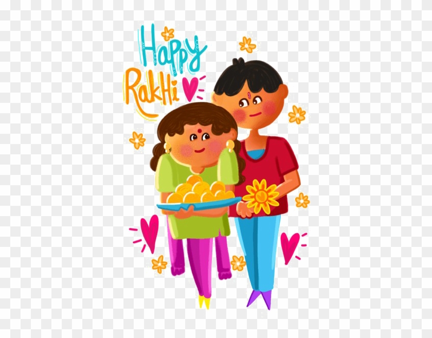 Raksha Bandhan Png Transparent Hd Photo - Happy Bhai Dooj 2018 Clipart