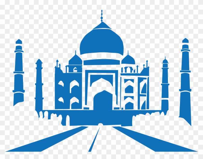 Open - Transparent Taj Mahal Png Clipart #208548