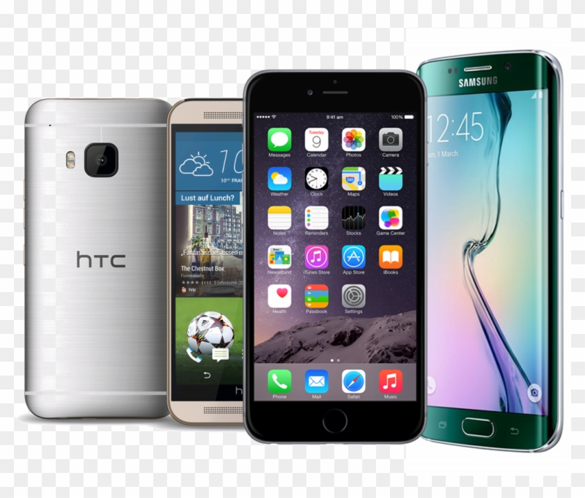 Samsung Mobile Phone Clipart Iphone Cell Phone - Smartphone 2015 - Png Download
