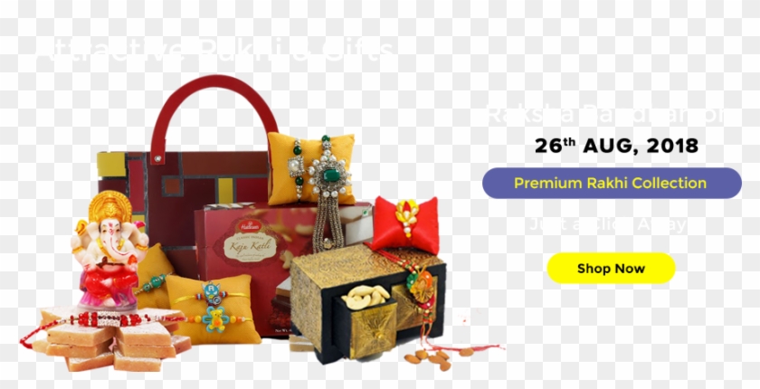Premium Rakhi - Gift Wrapping Clipart #208721