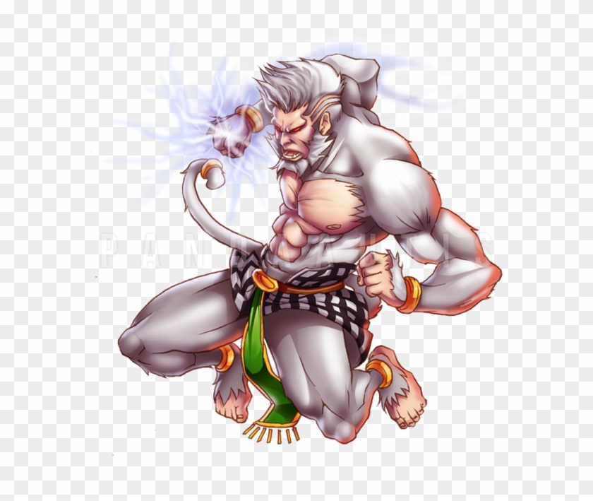 Hindu God Lord Hanuman - Hanuman Art Png Clipart #208949