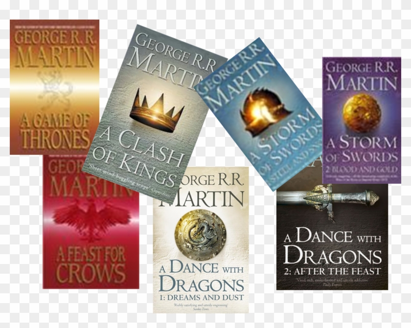 Song Of Ice And Fire Series Cover Images - Song Of Ice And Fire Png Clipart