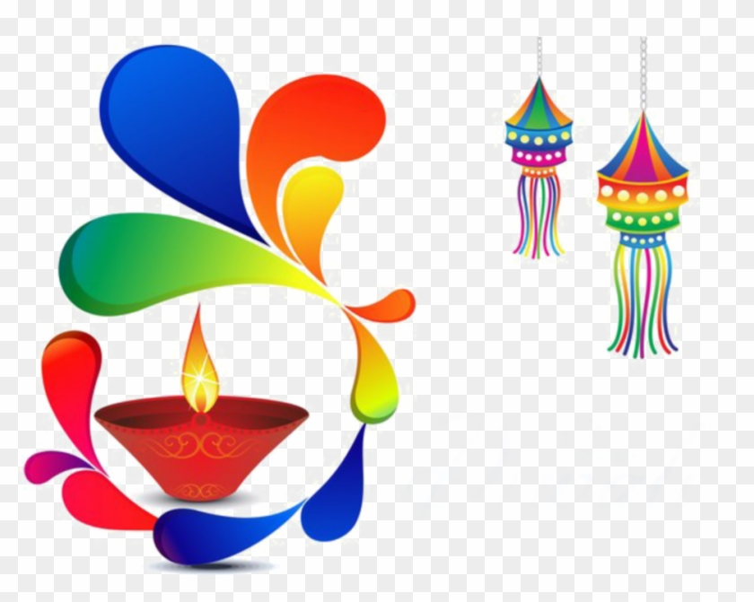 India Diwali Deepavali Deepawali தீபாவளி - Happy Diwali 2018 Png Clipart #208996
