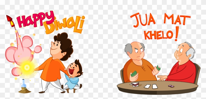 Jpg Royalty Free Sticker Pack On Behance The Went Live - Diwali Sticker Png Clipart