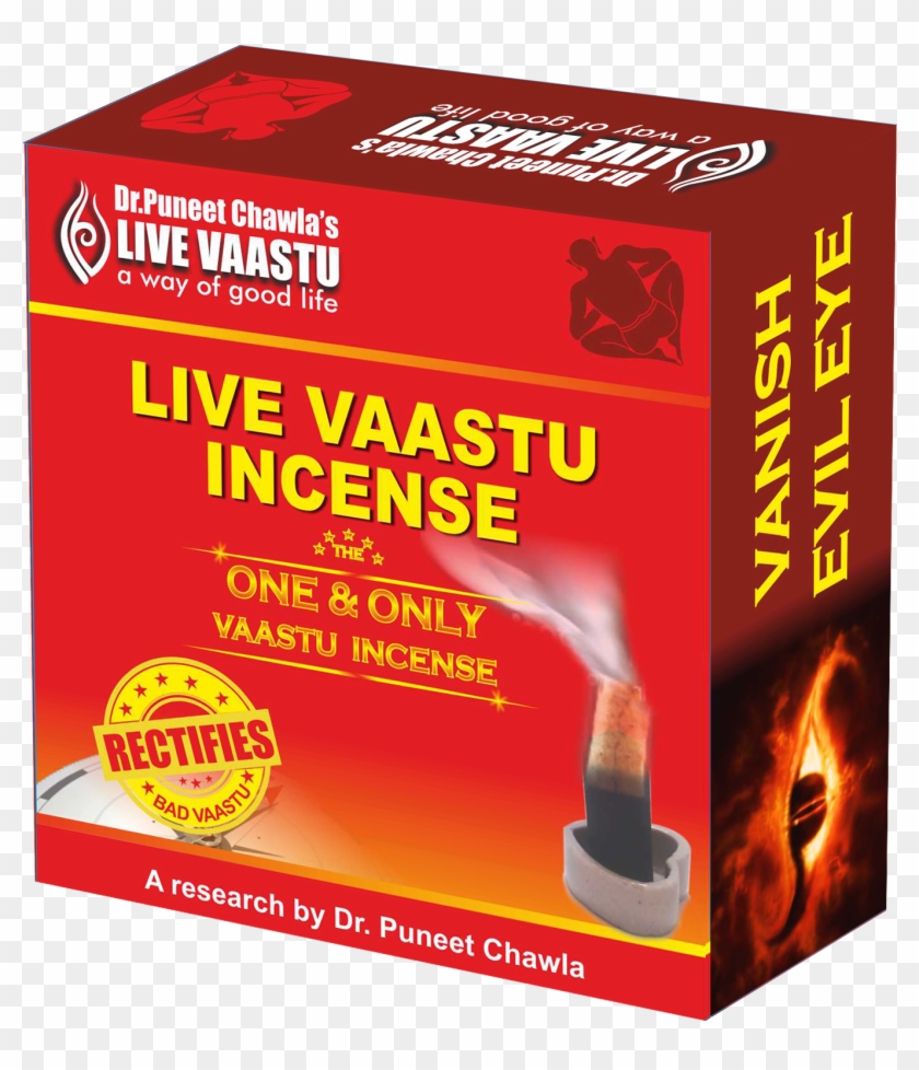 Live Vaastu Incense - Box Clipart #209307