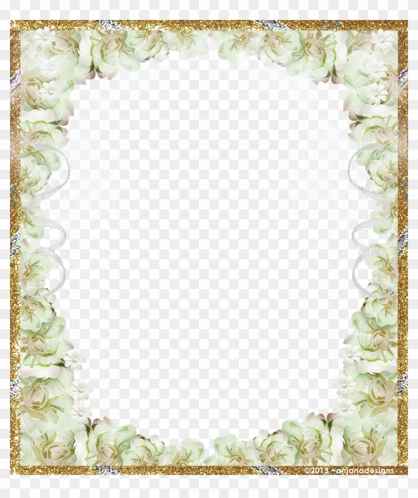 Wedding Frame Best - Floral Design Clipart #209381