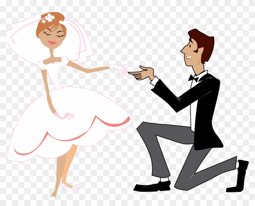 Romantic Time Couple Romance New Image - Engagement Png Clipart