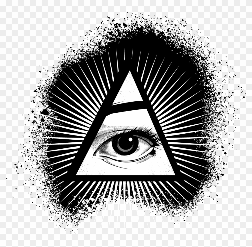 Share This Article - White Eye Illuminati Png Clipart