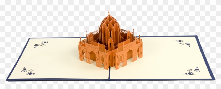 Taj Mahal Paper Pop Cards - Mosque Clipart #209776