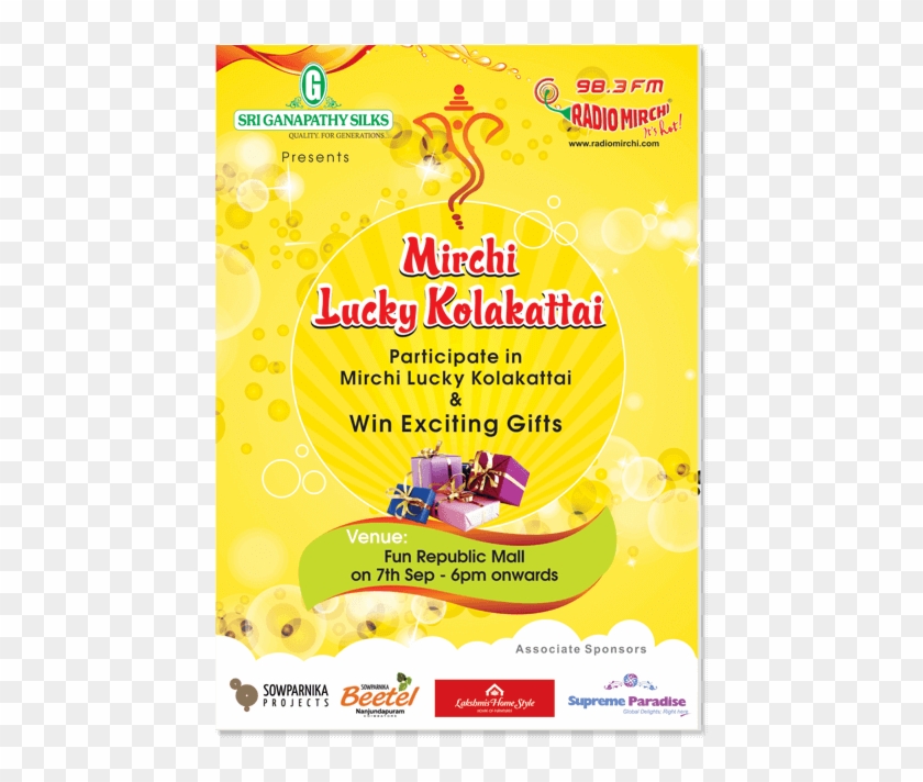 Mirchi Lucky Kolakattai - Poster Clipart