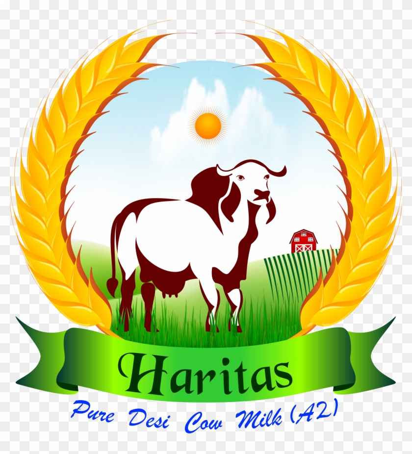 Bull Clipart Gir Cow - Gir Cow Logo - Png Download #209999
