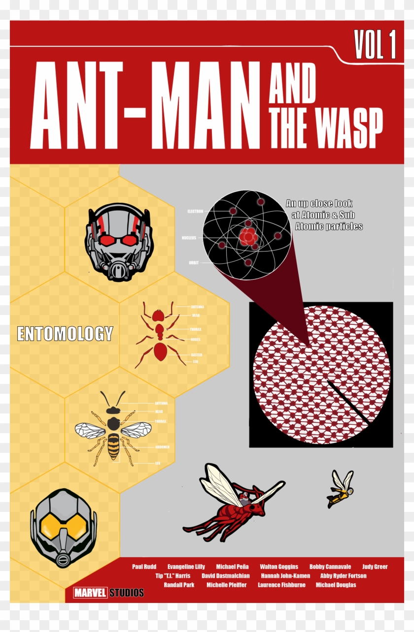 Ant-man & The Wasp Poster - Graphic Design Clipart