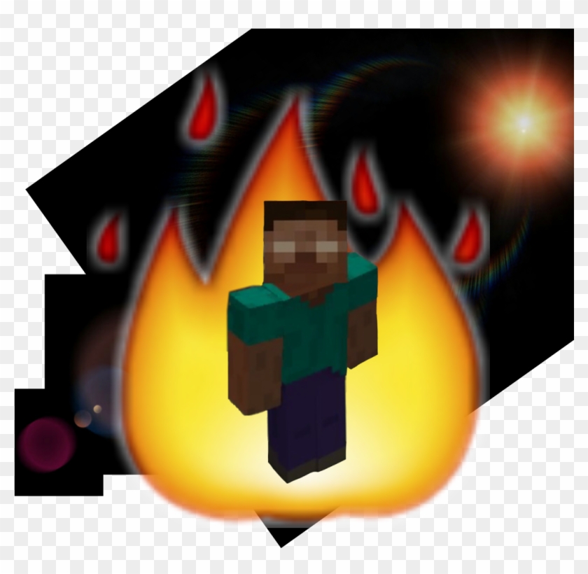 Herobrine Sticker - Graphic Design Clipart #2000285