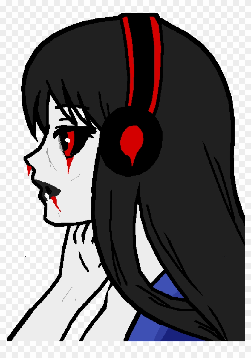 Zombie Girl - Anime Girl Gamer Png Clipart