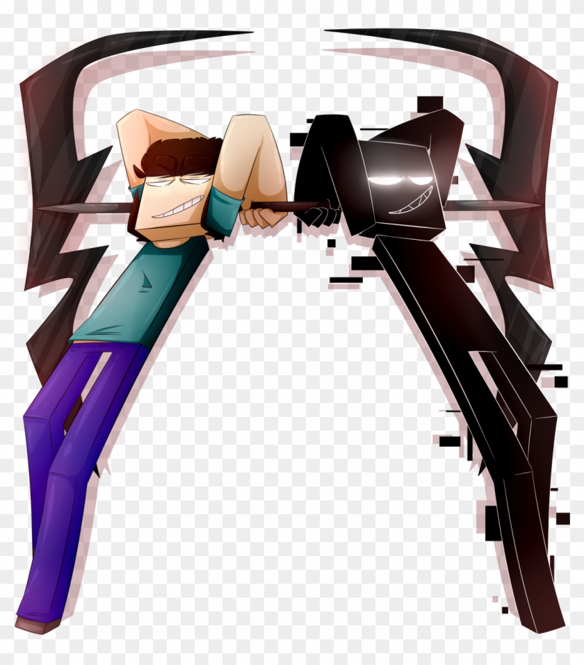 Gore Herobrine Null Minecraft Minecraftherobrine Minecraftnull - Illustration Clipart