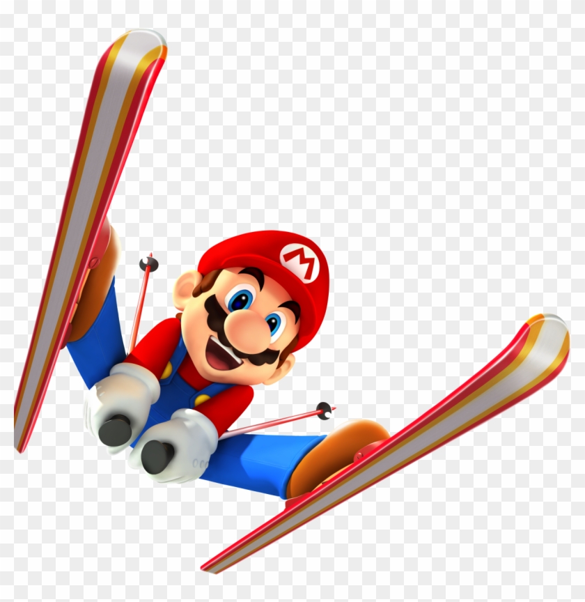 Mario Image - Sonic At The Olympic Winter Clipart