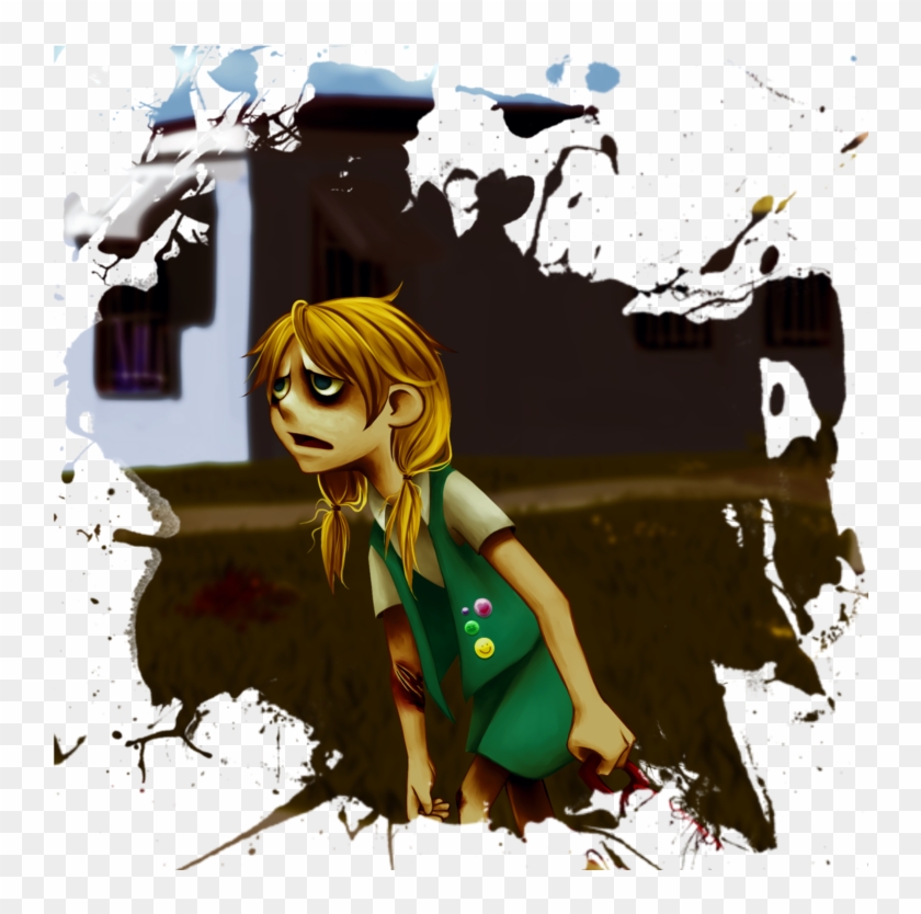 Zombie Girl 2 - Junio Clipart #2000421