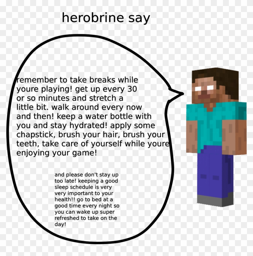 ・ﾟ✧ Tips With Herobrine - Cd Disc Template Clipart