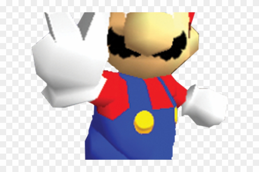 Super Mario Clipart Jumping - Super Mario 64 Png Transparent Png