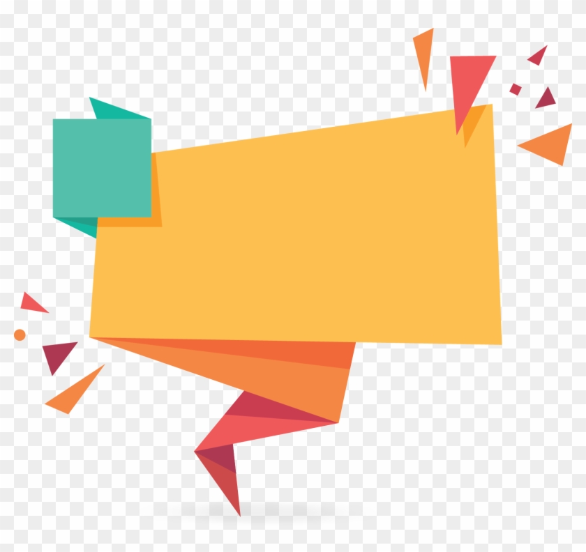 Orange Sale Origami Banner - Orange Origami Banner Png Clipart