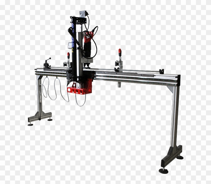 Copper, Stainless Steel, Steel Machine Type - Stainless Steel Pipe Drilling Machine Clipart #2001174