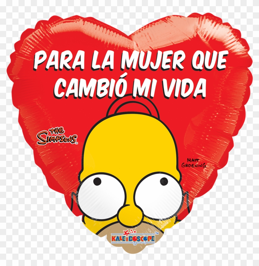 Homero Para La Mujer Que Cambio Mi Vida - Sweetheart Happy Valentines Day Love You Clipart