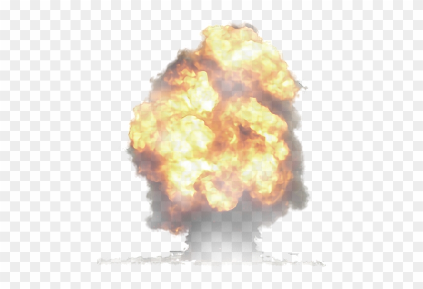 Fire Bomb Boom Missle Cloud Mushro Ⓒ - Explosion Psd Clipart #2001535