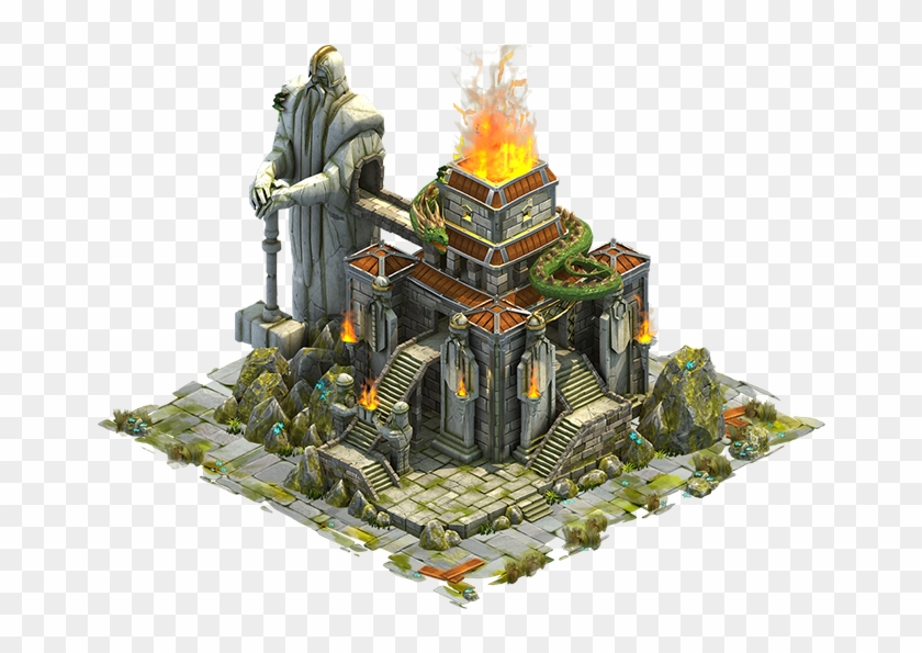 Temple Png Transparent Image - Elvenar Dwarven Clipart #2002131