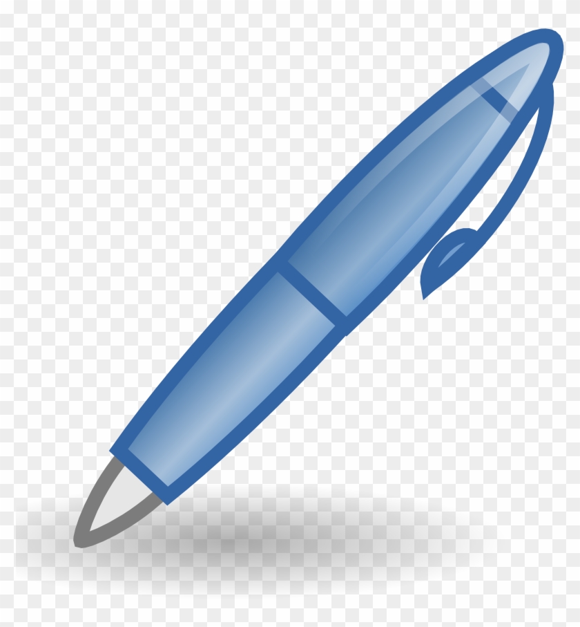 Picture Free Stock Pen Black And White Panda Free Images - Pen Clipart Transparent Background - Png Download #2002143