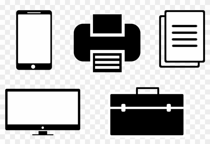 Free Flat Office Icon Pack Clipart #2002462