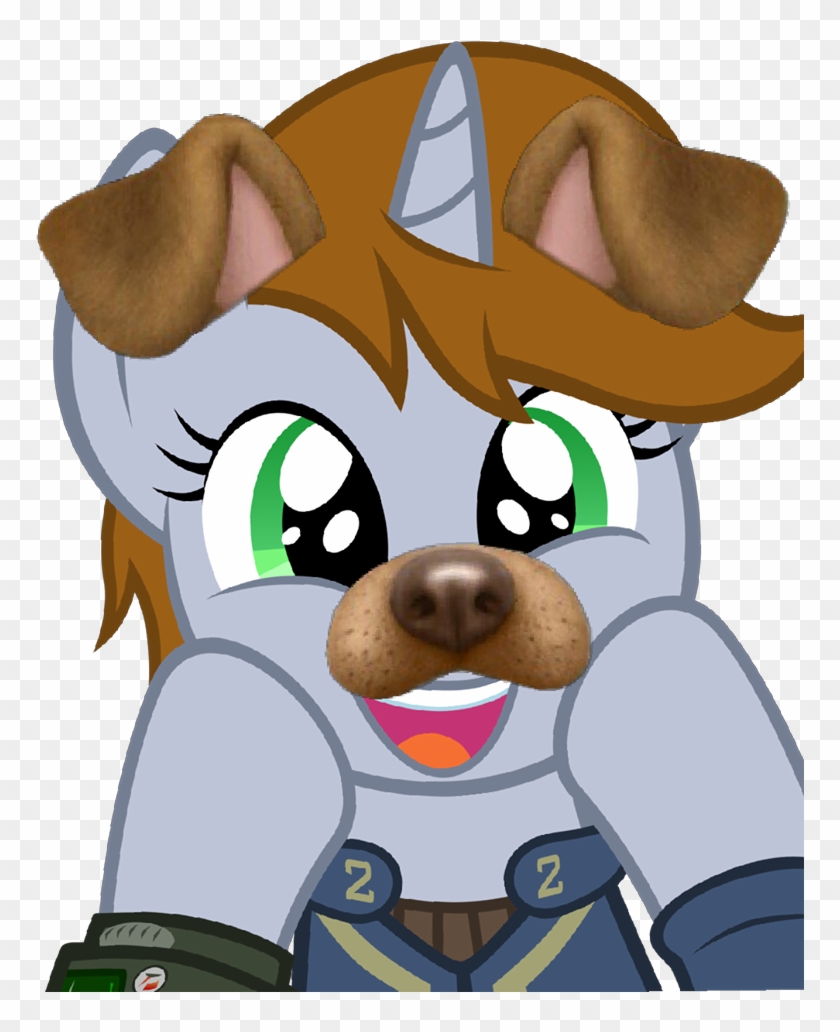 Adorable Face, Clothes, Cute, Dog Ears, Fallout Equestria, - Mlp Fall Out Equestria Clipart #2002775
