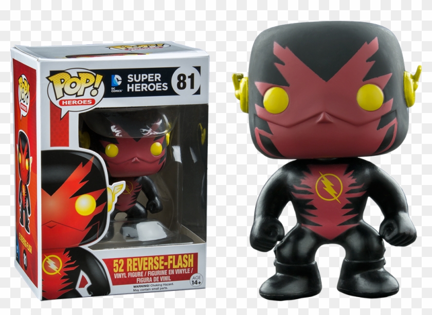 52 Reverse-flash - All Flash Funko Pops Clipart