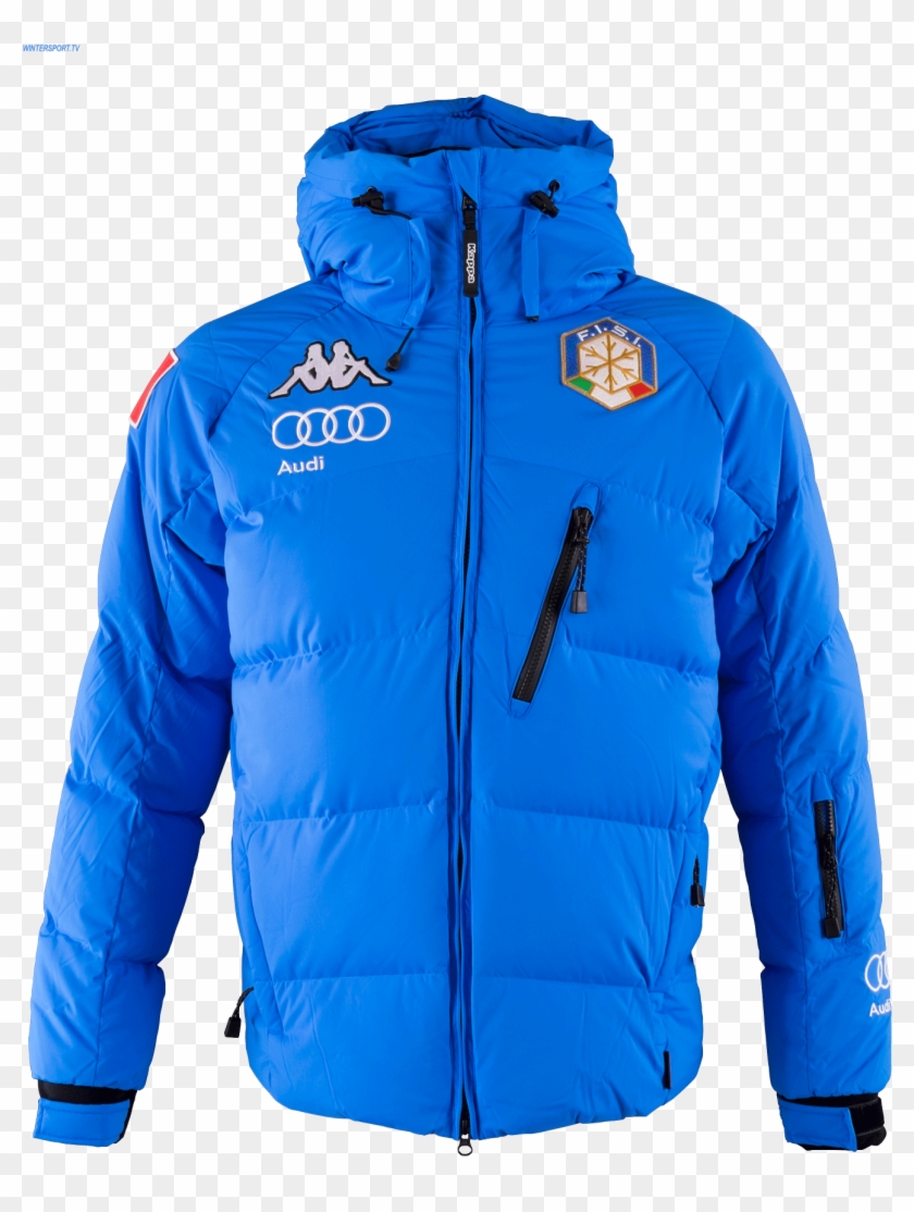 Kappa Men Italian Alpine Team Fis Down Jacket - Kappa Italy Ski Jacket Clipart
