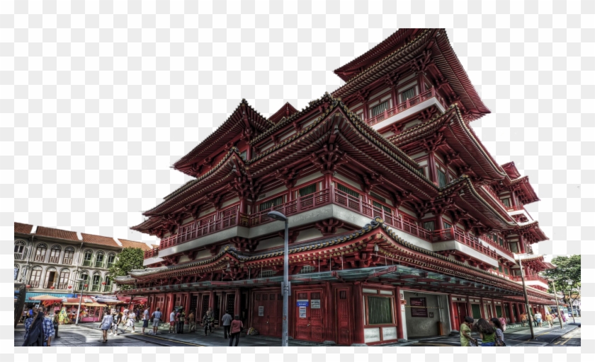 City View Temple - Buddha Thooth Relic Singaoore Clipart #2002967